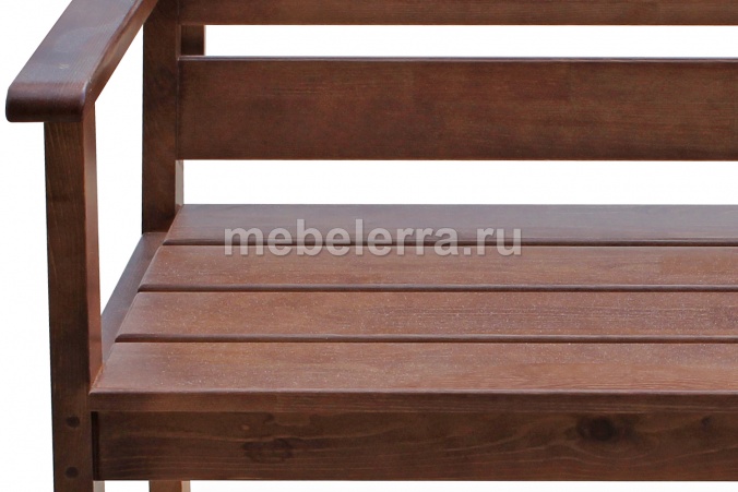 Здесь изображено Скамья Dachnik из массива березы - интернет-магазин Мебельерра
